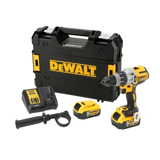 دریل شارژی چکشی 18 ولت دیوالت مدل DCD996P2-B5