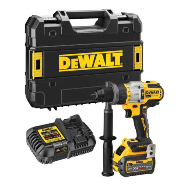 دریل شارژی چکشی 18 ولت دیوالت مدل DCD999T1-GB