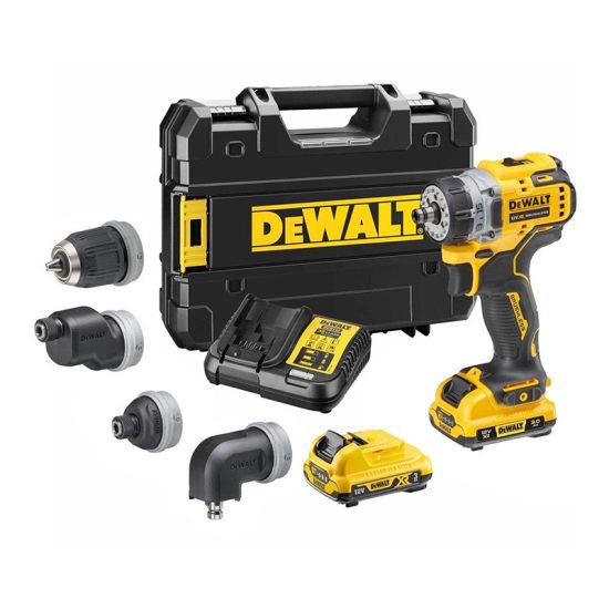 دریل پیچ گوشتی 12 ولت دیوالت مدل DCD703L2T