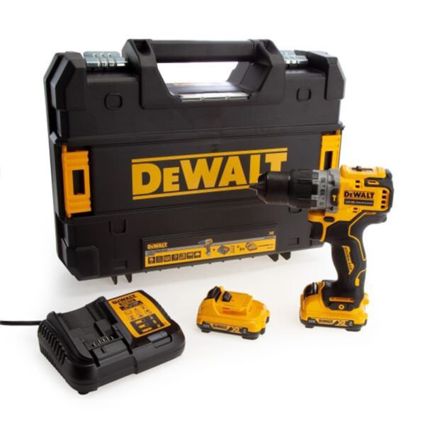 دریل شارژی چکشی 12 ولت دیوالت مدل DCD706D2-GB