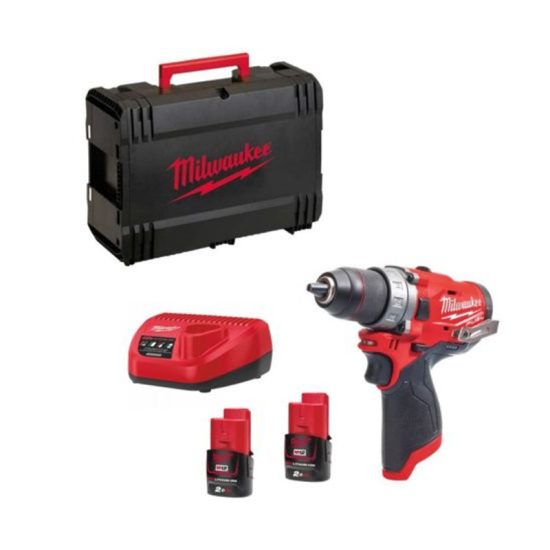 دریل پیچ گوشتی 12 ولت میلواکی مدل M12BDD-202X