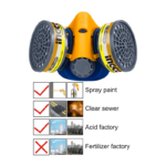 ماسک فیلتر دار اینکو مدل HRS02