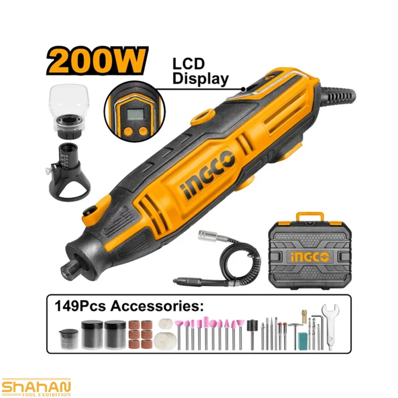 1 فرز انگشتی مینیاتوری 200 وات اینکو مدل MG2008 - تصویر 1