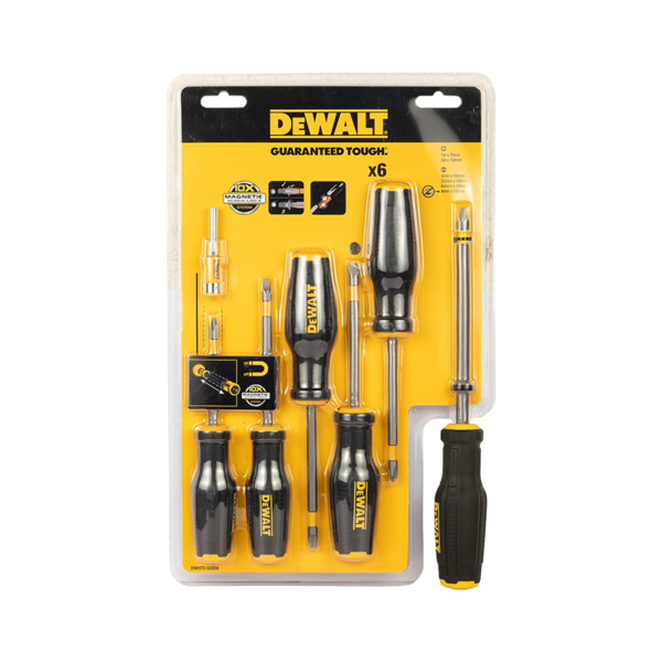 ست پیچ گوشتی 6 عددی دیوالت مدل DWHT0-62056 - تصویر 2