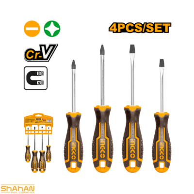 ست پیچ گوشتی 4 عددی اینکو HKSD0428
