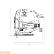 اره عمود بر 450 وات STEB65