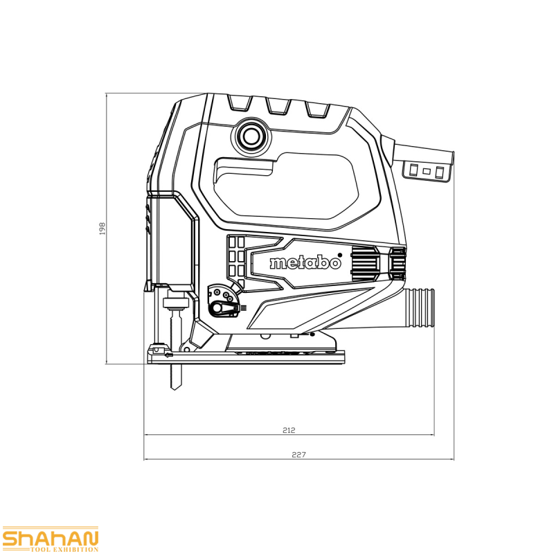 اره عمود بر 450 وات STEB65