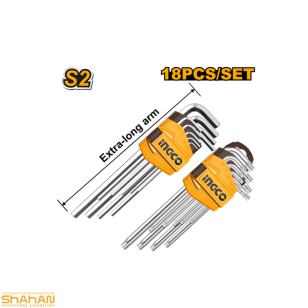 ست آلن 18 عددی بلند اینکو مدل HHKSET0181 - تصویر 3
