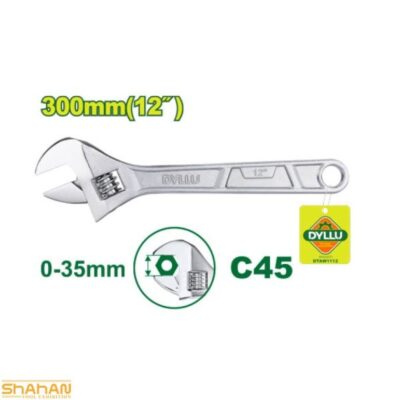 آچار فرانسه 12 اینچ دایلو مدل DTAW1112