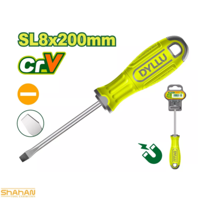 پیچ‌گوشتی تخت مغناطیسی دایلو مدل DTSDA288