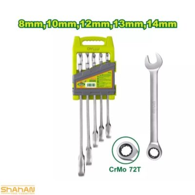ست آچار یکسر جغجغه 5 عددی دایلو مدل DTSP4205