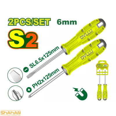 ست 2 عددی پیچ گوشتی 125 میلی متر دایلو مدل DTSSA402