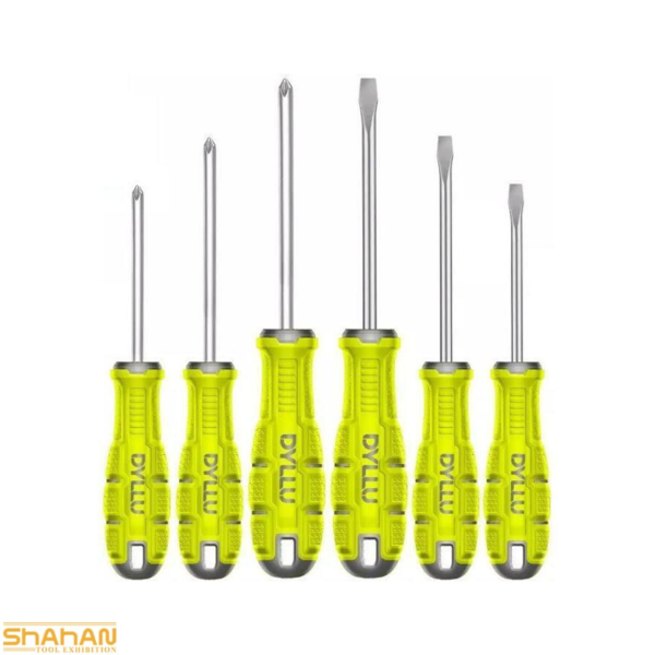 ست 6 عددی پیچ گوشتی دایلو مدل DTSSA406 - تصویر 2
