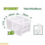 جعبه ابزار انباری 3 تکه دایلو مدل DTTB8333