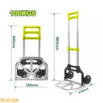 چرخ دستی حمل بار 100 کیلو دایلو مدل DTWB8A10