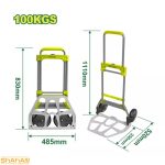 چرخ دستی حمل بار 100 کیلو دایلو مدل DTWB9A10