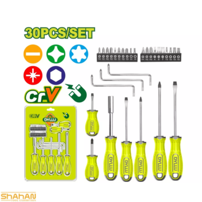 ست 30 عددی پیچ گوشتی دایلو مدل DTSS1430