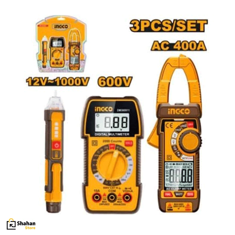چکش-تخریب-1700-وات-GSH11VC ست مولتی متر کلمپی و دیجیتال برند اینکو مدل DM3068