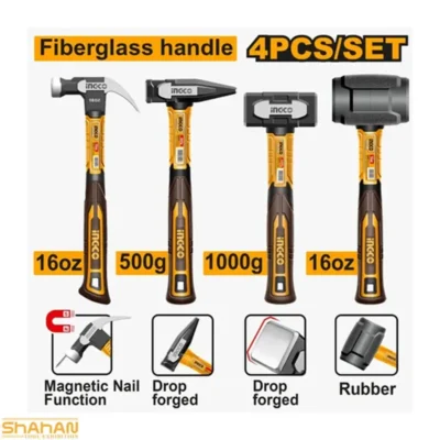 ست چکش 4 تکه اینکو مدل HCH9004