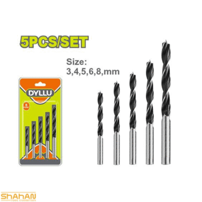 خرید ست 5 عددی مته چوب دایلو مدل DTSJ3K01