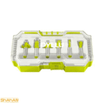 ست 6 عددی تیغ اور فرز نجاری شفت 8 میلی متر دایلو مدل DTRKSR0108 - تصویر 2