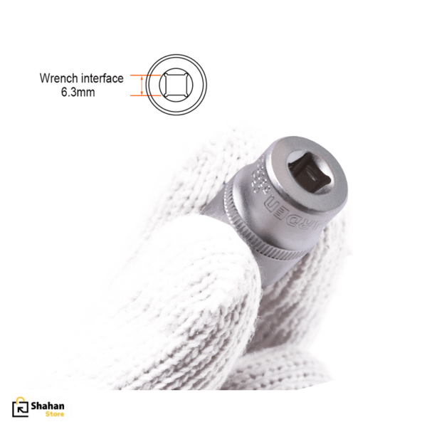 بکس 1/4 اینچ سایز 10 میلی متر هاردن مدل 530320 - تصویر 2