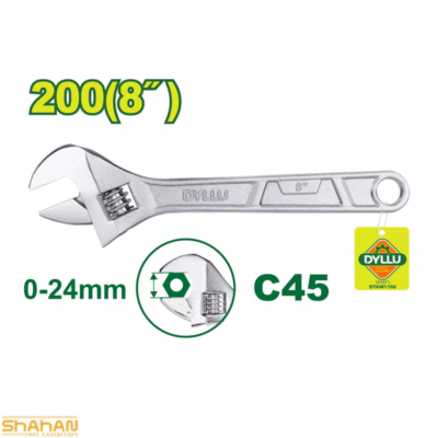 خرید آچار فرانسه 8 اینچ دایلو مدل DTAW1108