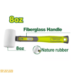 خرید چکش پلاستیکی 220 گرمی دسته فایبر دایلو مدل DTHM7303