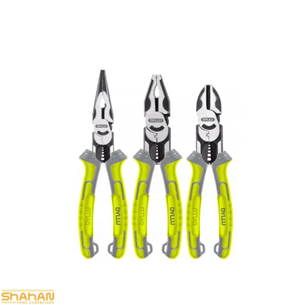 ست 3 عددی انبر دایلو مدل DTPS0413 - تصویر 2