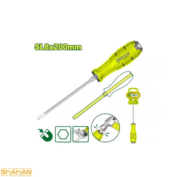 پیچ گوشتی شیاردار دایلو مدل DTQJ1288 - تصویر 3