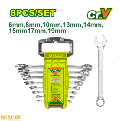 خرید ست آچار یکسر رینگ 8 عددی دایلو مدل DTSP1208
