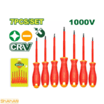 خرید مجموعه پیچ‌گوشتی عایق‌دار 7 عددی دایلو مدل DTSS7407