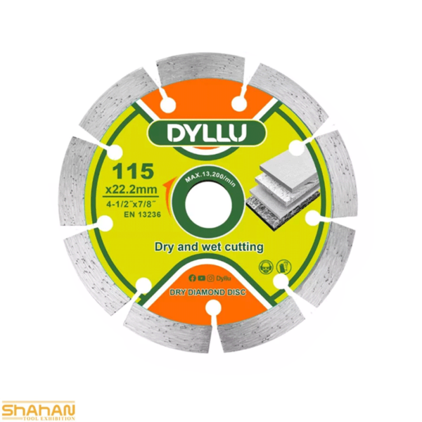 دیسک گرانیت بر 115 میلی متر دایلو مدل DTDC1K02 - تصویر 2
