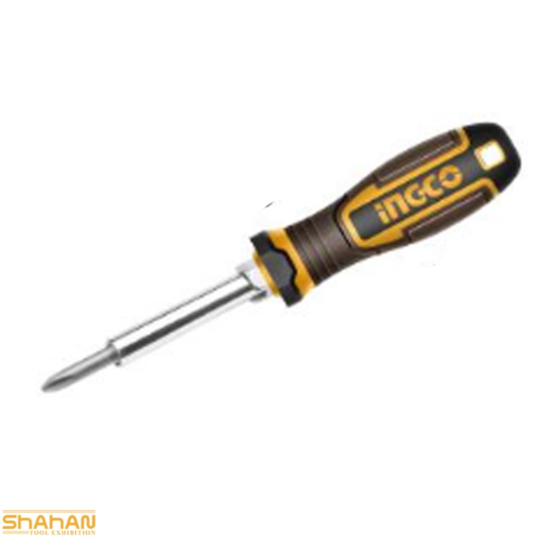 پیچ گوشتی 6 کاره اینکو مدل AKISD0608 - تصویر 2