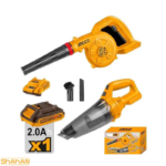 خرید ست بلور و جارو شارژی 20 ولت اینکو مدل COSLI240998