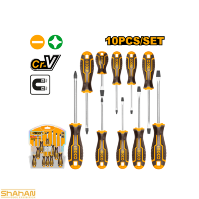 خرید ست پیچ گوشتی 10 عددی اینکو مدل HKSD1028