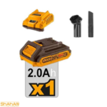 ست بلور و جارو شارژی 20 ولت اینکو مدل COSLI240998 - تصویر 3
