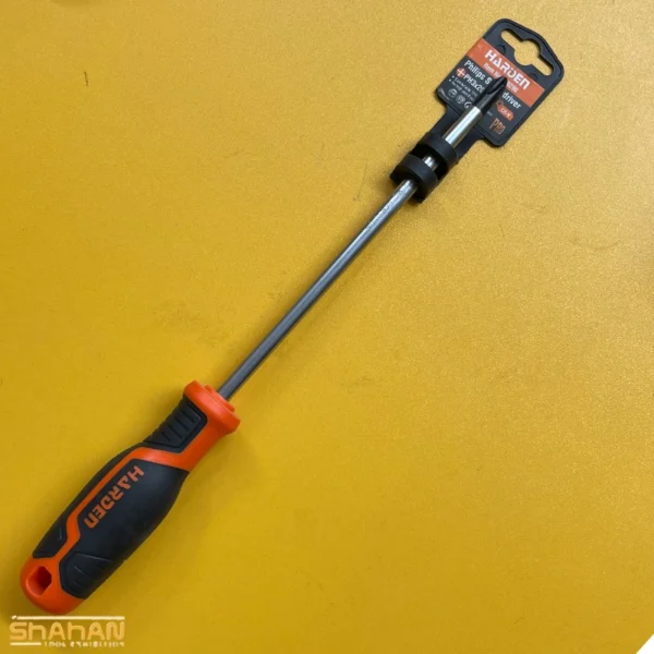 پیچ گوشتی چهارسو هاردن مدل 550290 سایز PH3x200mm - تصویر 3