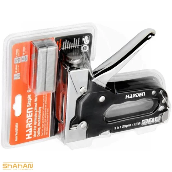 منگنه کوب سه کاره (3 Way Staple Gun) هاردن مدل 620803 - تصویر 2