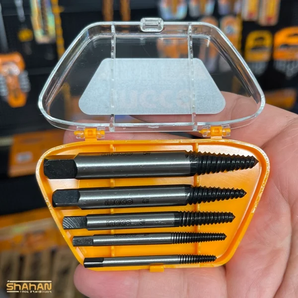 ست قلاویز چپ گرد 5 عددی اینکو (Ingco) مدل ASE001 - تصویر 3