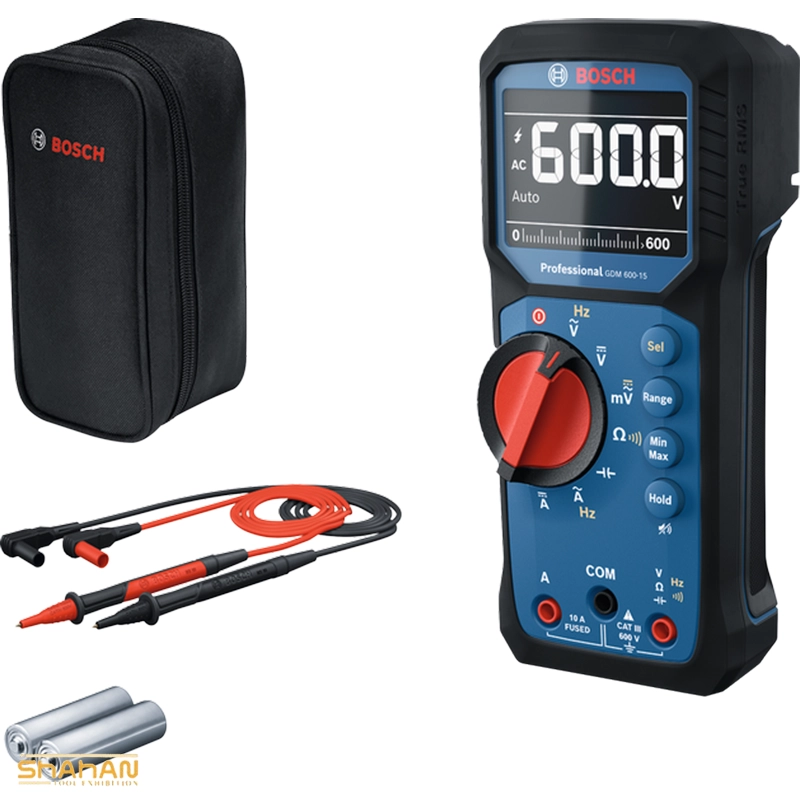 GDM 600-15 مولتیمتر دیجیتال بوش مدل GDM 600-15 Professional (True RMS) - تصویر 1