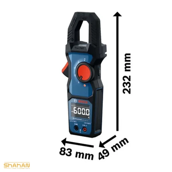 مولتی متر کلمپی دیجیتال بوش مدل GMC 600-15 Professional (True RMS) - تصویر 4