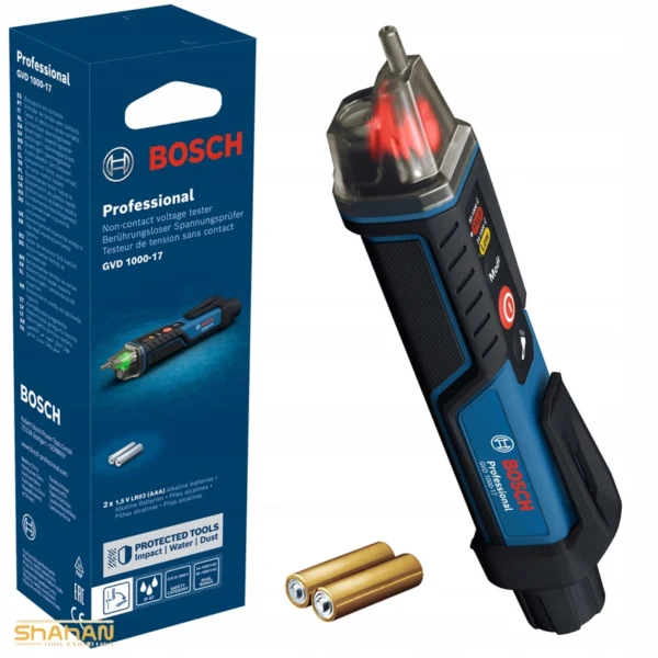 تستر ولتاژ غیرتماسی بوش (فازمتر القایی) مدل GVD1000-17 Professional - تصویر 2