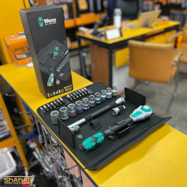 ست آچار جغجغه‌ای و بکس ورا مدل 8100 SC 6 Zyklop Speed - تصویر 3