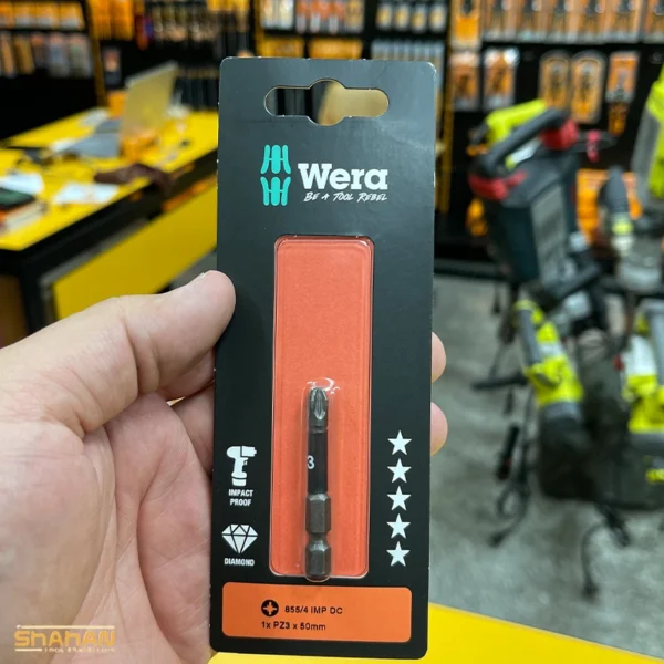 سری پیچ‌گوشتی ورا Wera مدل 855/4 IMP DC (PZ3 x 50mm) - تصویر 3