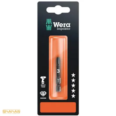 سری پیچ‌گوشتی ورا Wera مدل 855/4 IMP DC (PZ3 x 50mm)
