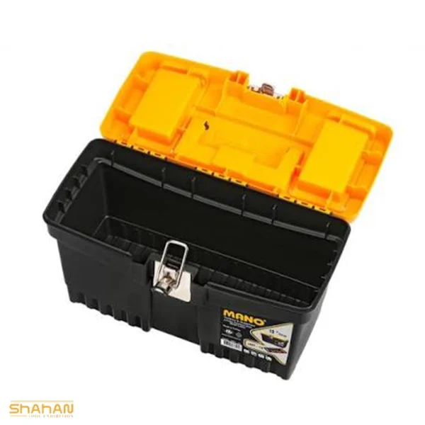 جعبه ابزار مانو مدل JMT-13 (13 اینچ) | Jumbo Metal Latch Tool Box - تصویر 3
