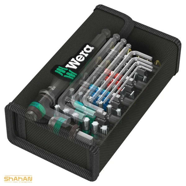 ست پیچ‌گوشتی و بکس کمپکت ورا Wera مدل Kraftform Kompakt 100 - تصویر 2