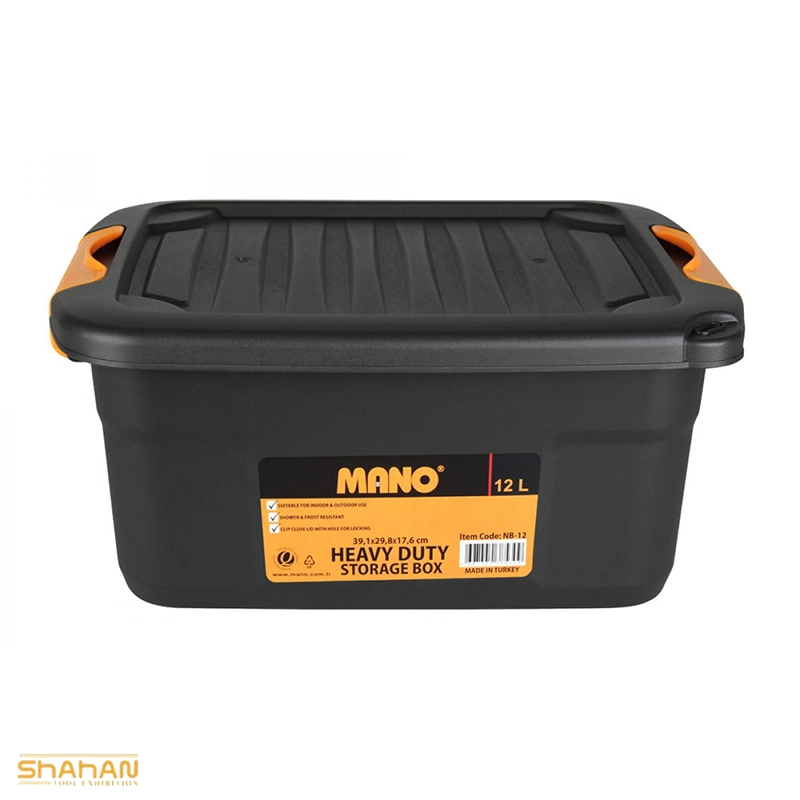 NB-12 mano جعبه ابزار و نظمدهنده ۱۲ لیتری مانو (Mano) مدل NB-12 - تصویر 1